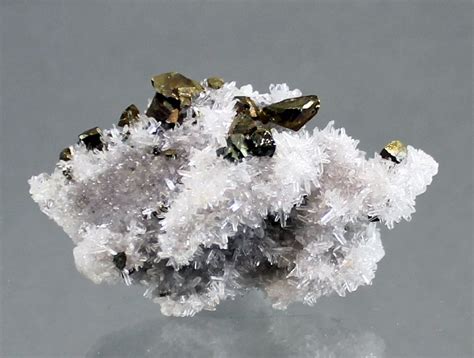 Chalcopyrite On Quartz Geokrazy Minerals