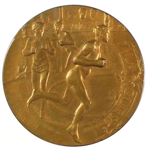 France Nude Athlete Sports Running La Course Bronze Mm Byrivet Picclick Au