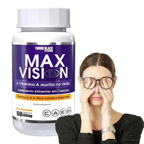 Max Vision Advance Lute Na Zeaxantina E Astaxantina Turbo Black Vitamin