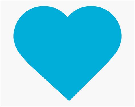 Teal Heart Clipart , Free Transparent Clipart - ClipartKey