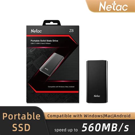 Netac SSD Port Til 560 Mbps Unidade De Estado S Lido Disco R Gido