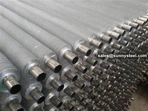 Extruded Finned Tube Extruded Fin Tube Fin Tubes Sunny Steeel