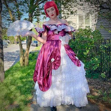 Pink Victorian Ball Gowns