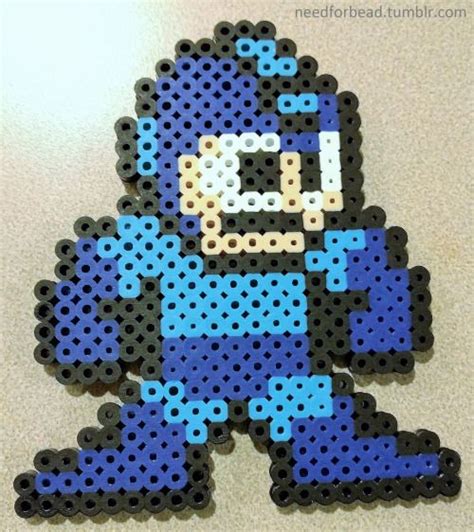 Mega Man Mega Man Perler Bead Art Perler Bead Templates Perler