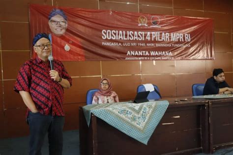 Sosialisasi Pilar Mpr Ri Ananta Beri Pemahaman Pancasila Kepada