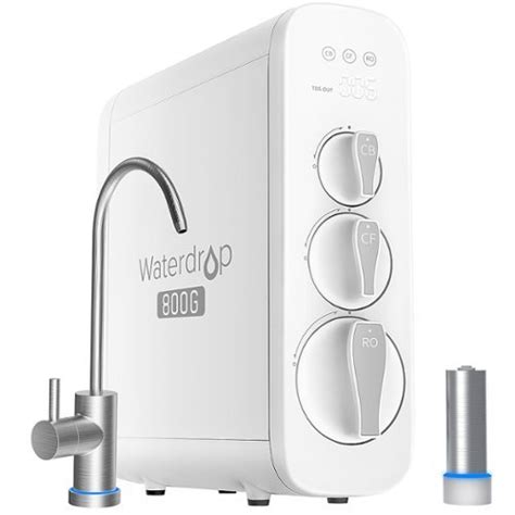 Waterdrop 800GPD Tankless Reverse Osmosis Water Filter With UV Light