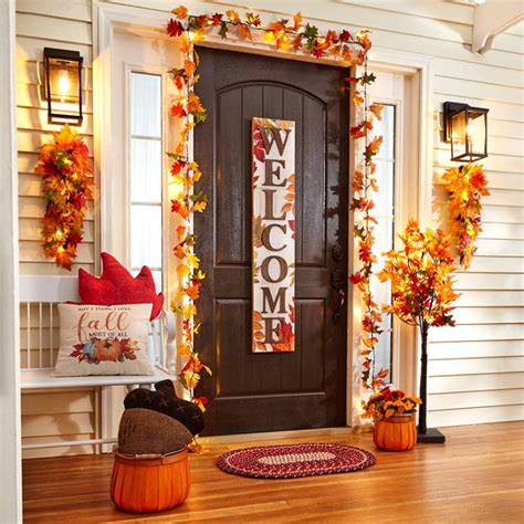 Front Door Decorating Ideas For Fall Shelly Lighting