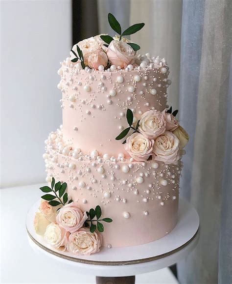 What A Beautiful Cake By Kasadelika 😍🌸 Wedding Cakes Beautiful