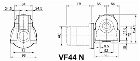 Мотор-редуктор VF44