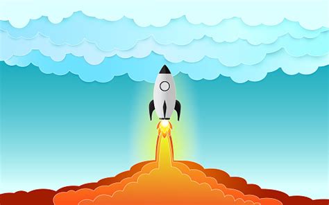 Rocket Ship Stock Illustration Download Image Now Adventure Art