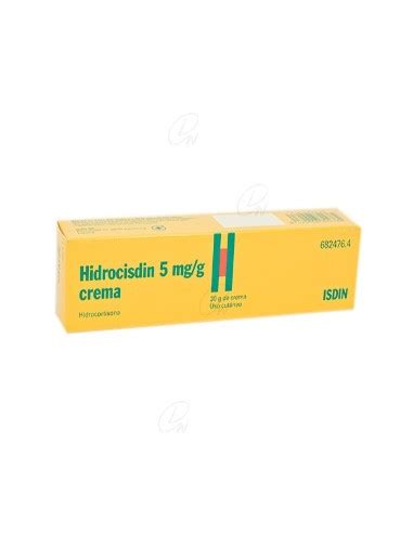 HIDROCISDIN 5 Mg G CREMA 1 Tubo De 30 G