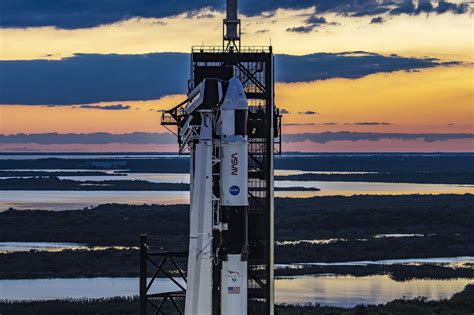 Spacex Crew 5 Falcon 9 Block 5 Rocket Launch