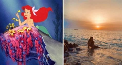 Live Action Little Mermaid Actress Wraps Up Film With Beach Photo ...