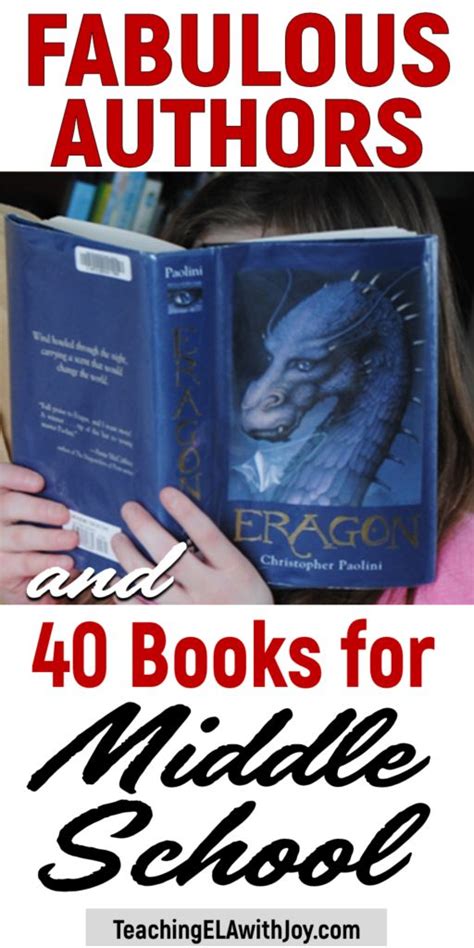 40 Choice Novels For Middle School Readers Middle School Books