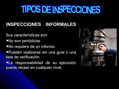 Presentacion Inspecciones De Seguridad PPT