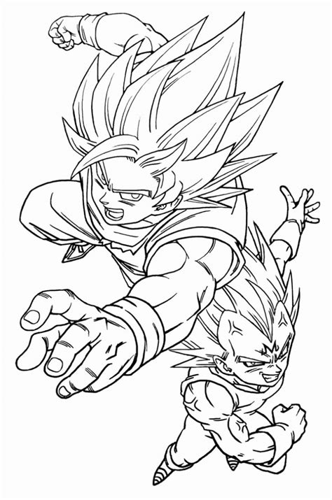 Desenhos De Dragon Ball Z Para Colorir Atividades Educativas