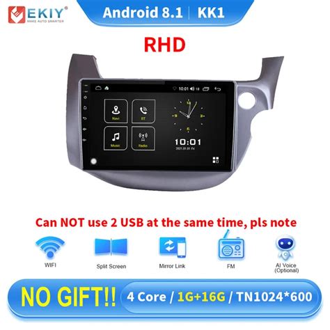 Ekiy Kk Android Car Radio For Honda Jazz Fit Stereo