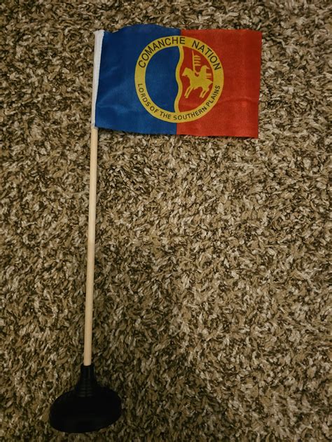 Comanche Nation Tabletop Flag