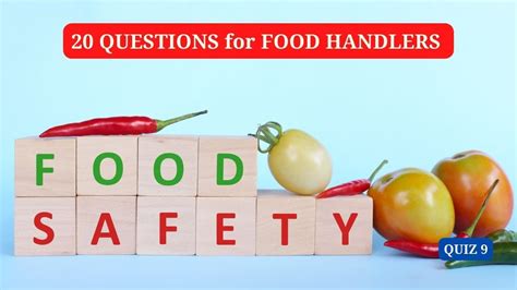 Word Work Food Handler Practice Exam Questions And Answers Employee