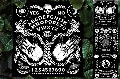 Ouija Boards Collection2 Decorative Illustrations Creative Market