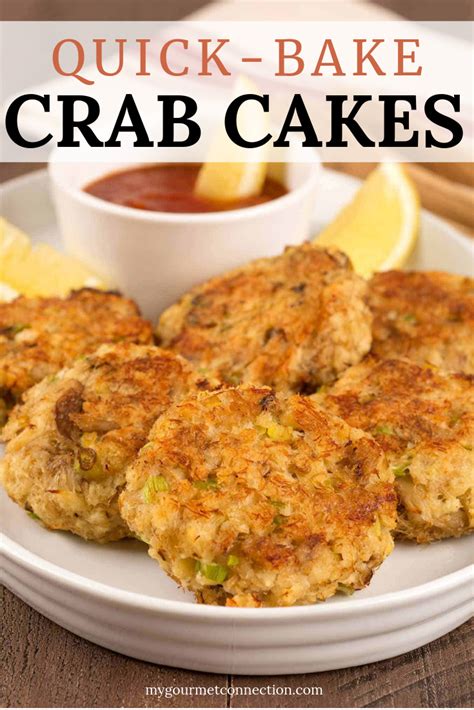 Quick Baked Crab Cakes Recipe Baked Crab Cakes Crab Cakes Crab