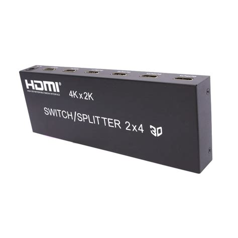 X Hdmi D True Matrix Switch Splitter In Source Out Display W