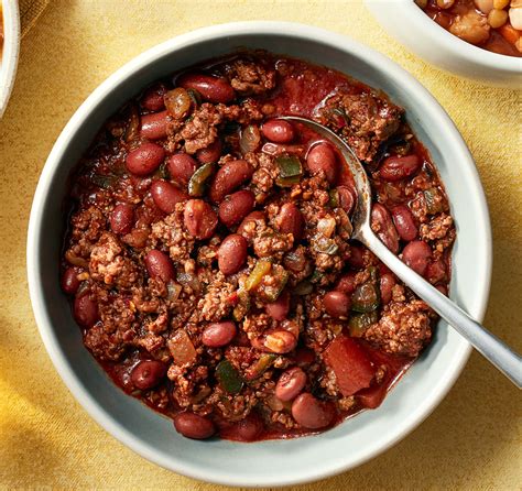 Mijoté de bœuf au chili et haricots rouges allégé Recettes Légères