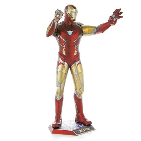 Miniatura De Montar Metal Earth Marvel Iron Man Atacado Collections