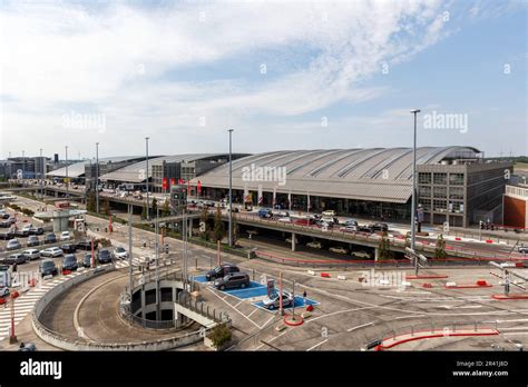 Hamburg Airport Terminals In Germany Stock Photo Alamy