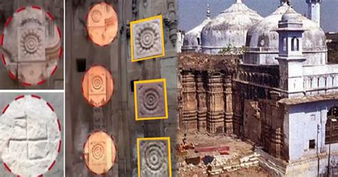 Temple Razed Down In 17th Century And The Western Wall Of The Gyanvapi