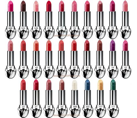 Guerlain Rouge G Customizable Lipsticks Beauty Point Of View