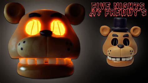 Fnaf 3 ★ Freddy Bad Ending Mask Lamp Tutorial Porcelana Fria ★ Cold