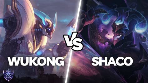 Unranked To Master Wukong Vs Shaco Jungle STREAMER FULL GAMEPLAY