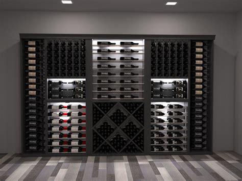 Cellarvue Modern Wine Room Modern Wine Cellar Salt Lake City By