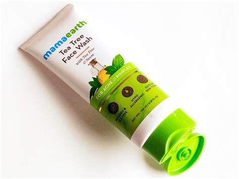 Mamaearth Tea Tree Facewash For Acne And Pimples Review