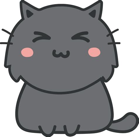 Cute Cat Cartoon Kitty 8484023 Png