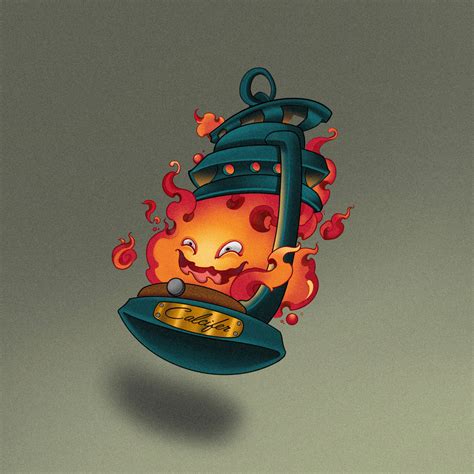 ArtStation - Lamp of calcifer