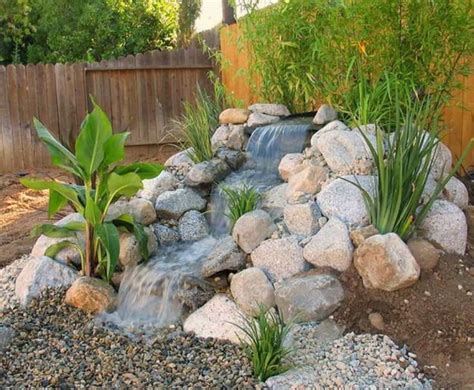 Backyard Pondless Waterfall Waterfalls Backyard Water Features In The Garden Pond Landscaping