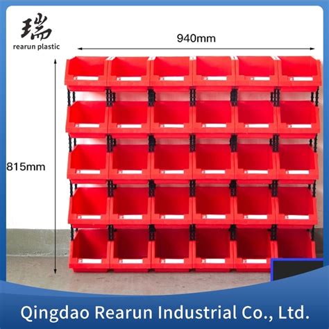 Plastic Storage Bins High Quality Spare Parts Picking Bin Warehouse