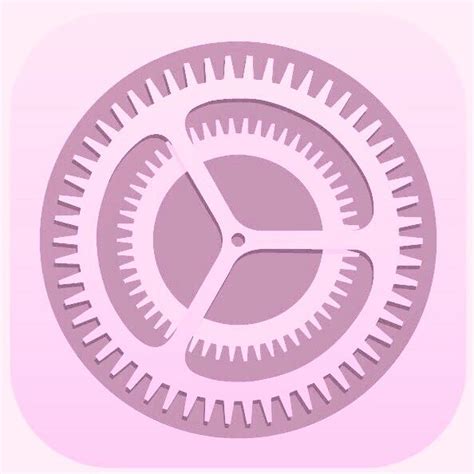 Pink Aesthetic App Icons Settings