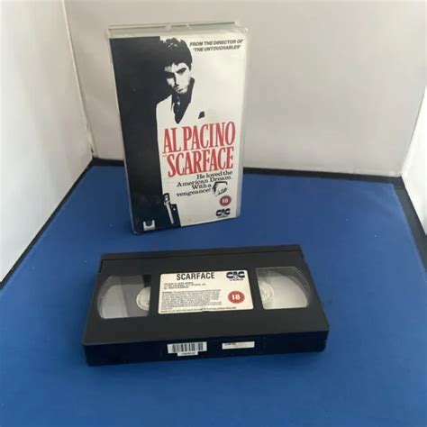 Brian De Palma S Scarface Vhs Al Pacino Michelle Pfeiffer Steven