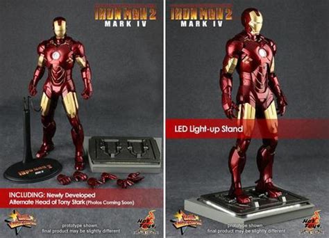 Iron Man 2 Mark IV Action Figure By Hot Toy Gadgetsin