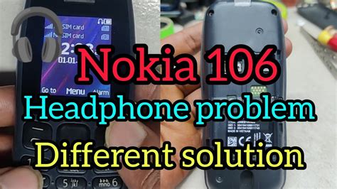 Nokia 106 Headphone Mode Solution Nokia 106 Ta 1114 Headphone Mode