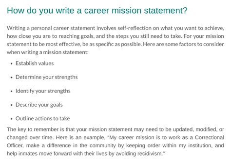 Solved Hi I Am Required To Write A Career Mission Statement