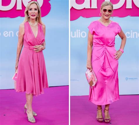 Los Mejores Looks Del Estreno De Barbie Mar A Pombo Carmen Lomana