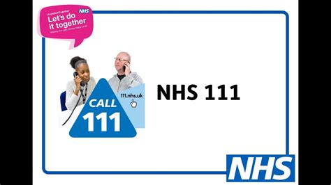 Nhs 111 Youtube