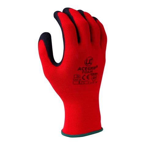 Uci Acegrip Foam Gripper Gloves Work Gloves Justgloves