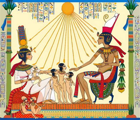 Akhenaten's Family by Ditho on DeviantArt