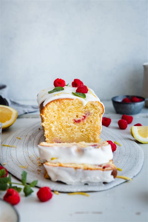 Super Saftiger Zitronenkuchen Mit Himbeeren Hey Foodsister