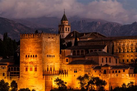 Alhambra Palace, Spain ~ Great Panorama Picture